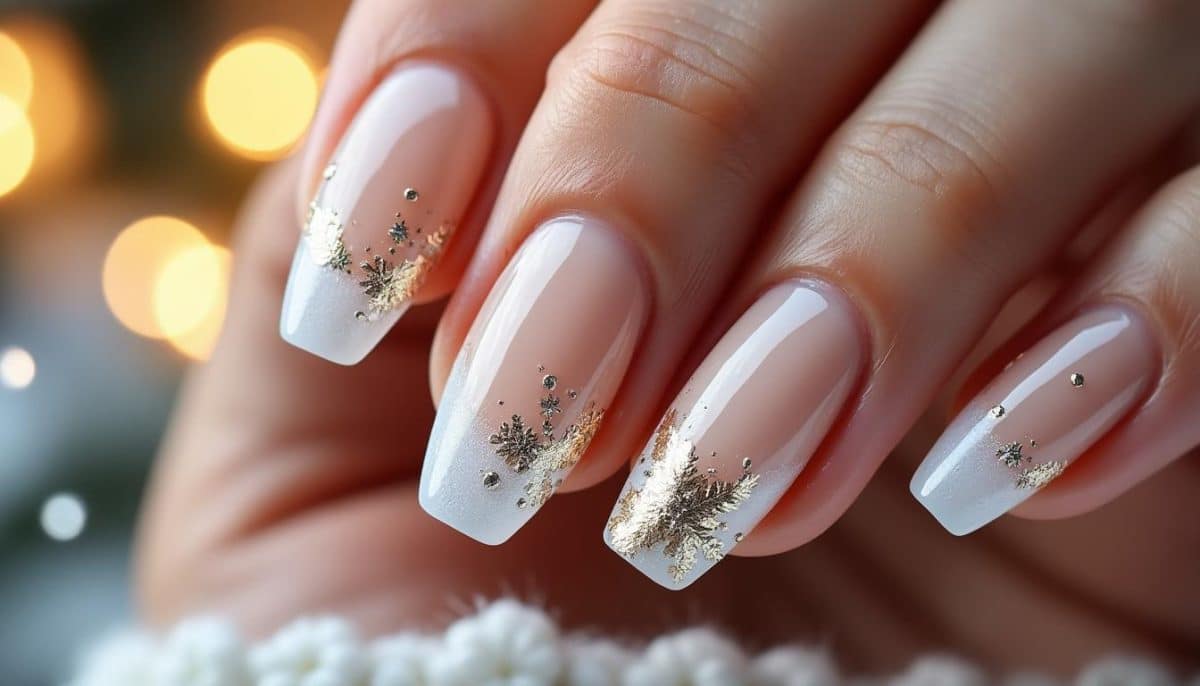Neutral Christmas Nails πβ¨: Stylish & Versatile Holiday Manicures